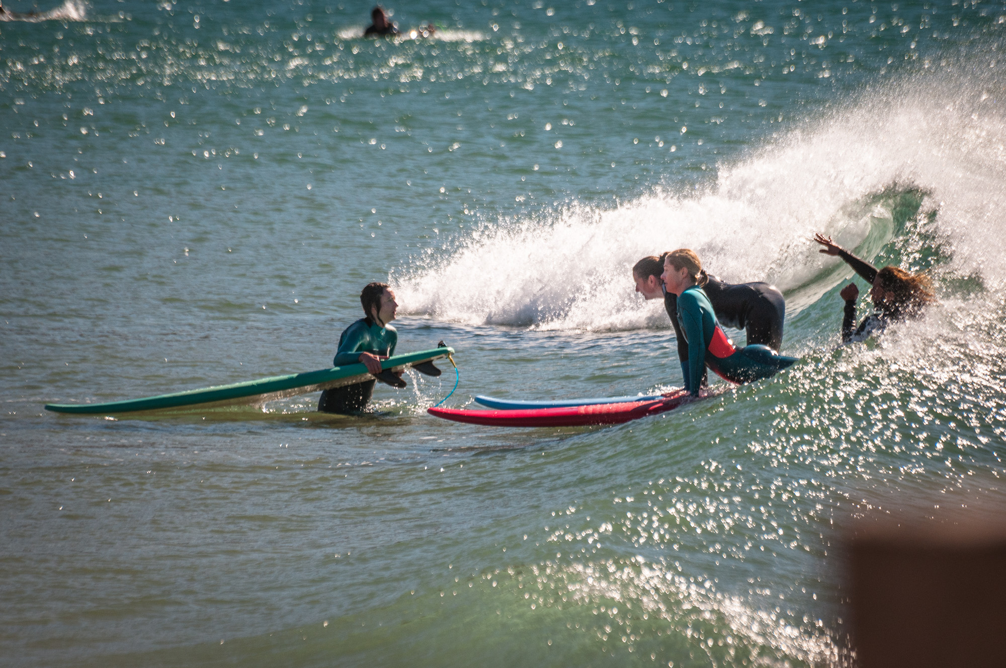 surf lesson - loving surf